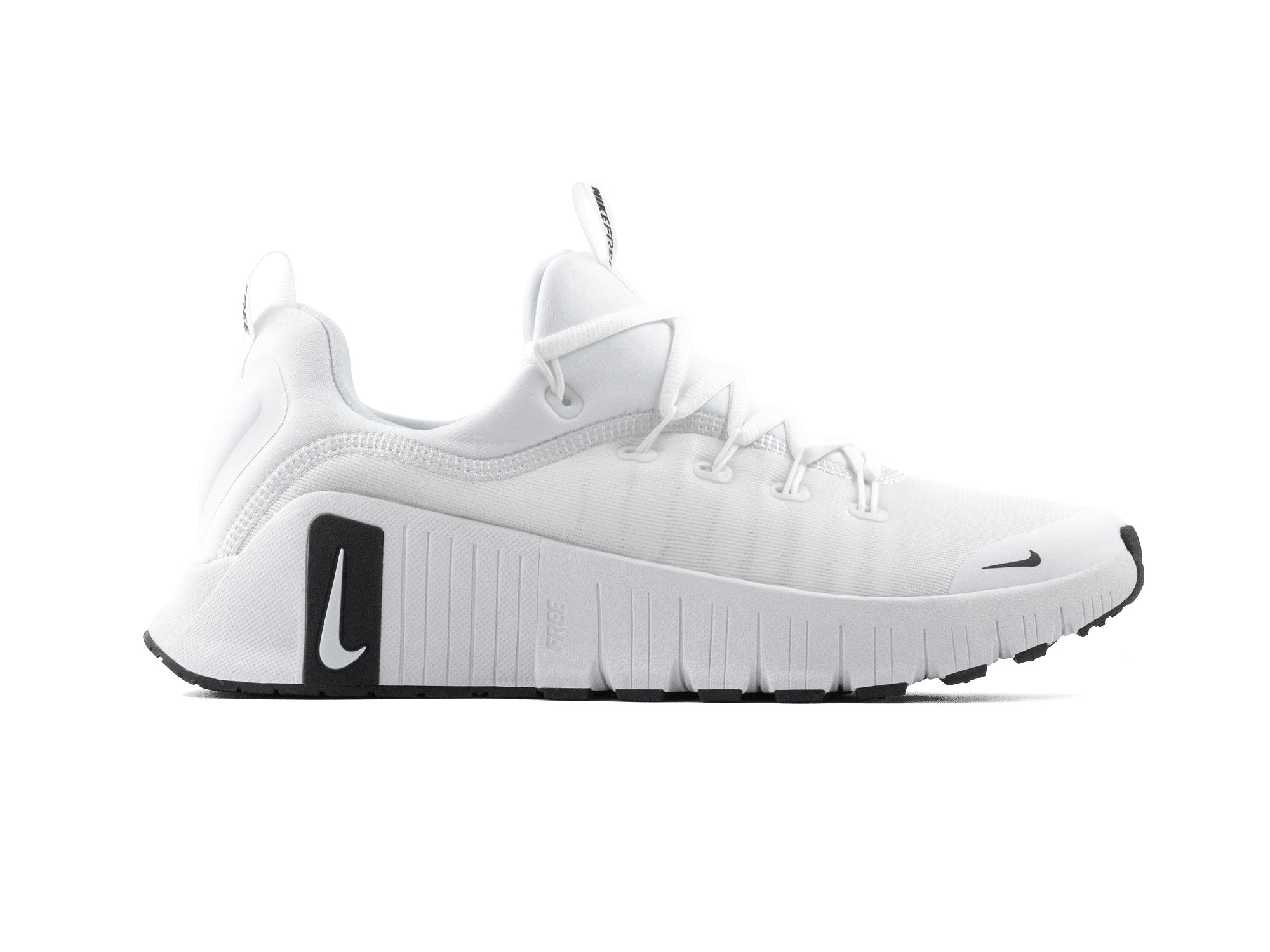Tenis Free Metcon 6 Blanco Negro Importado