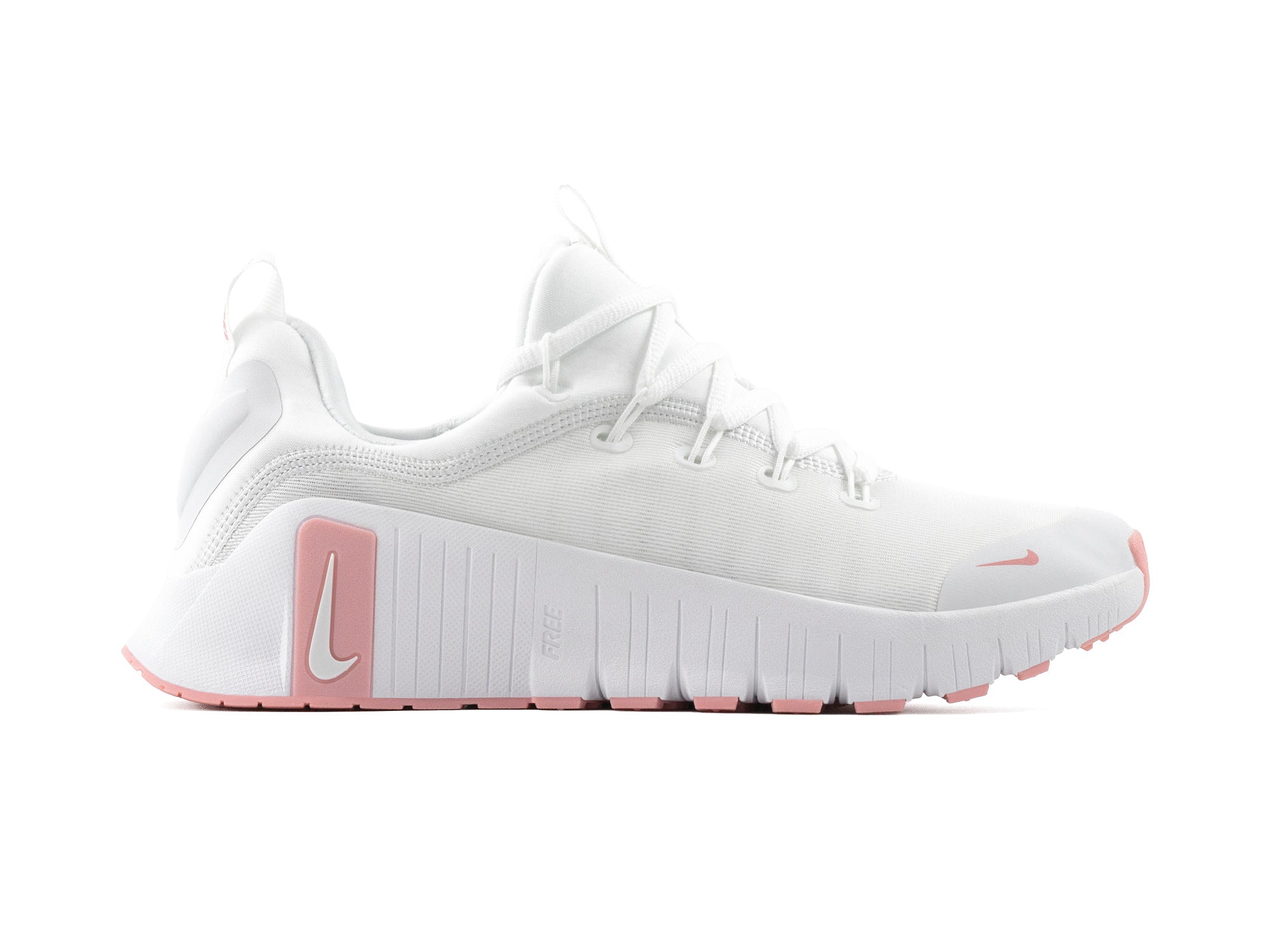 Tenis Free Metcon 6 Blanco Rosa Importado