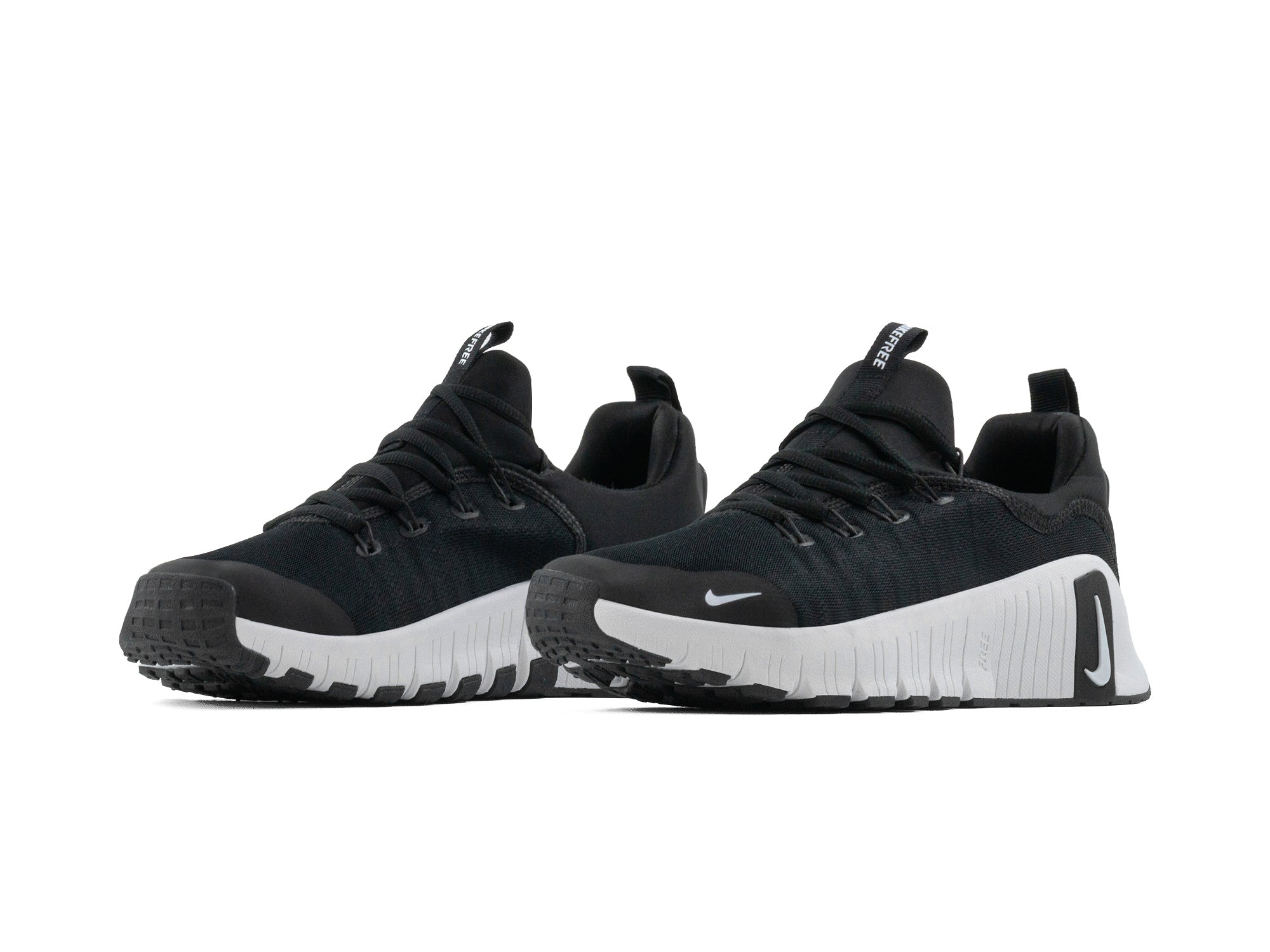 Tenis Free Metcon 6 Negro Blanco Importado