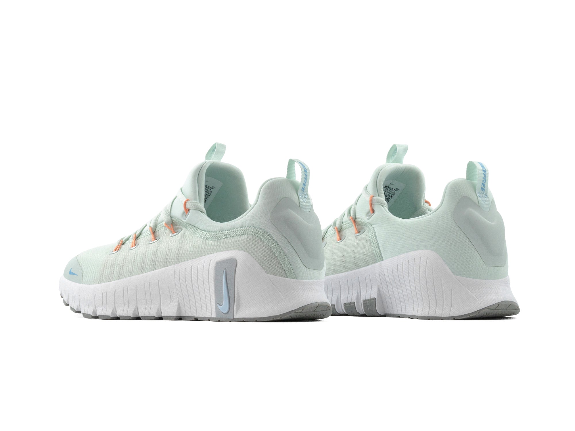Tenis Free Metcon 6 White Half Blue Silver Importado