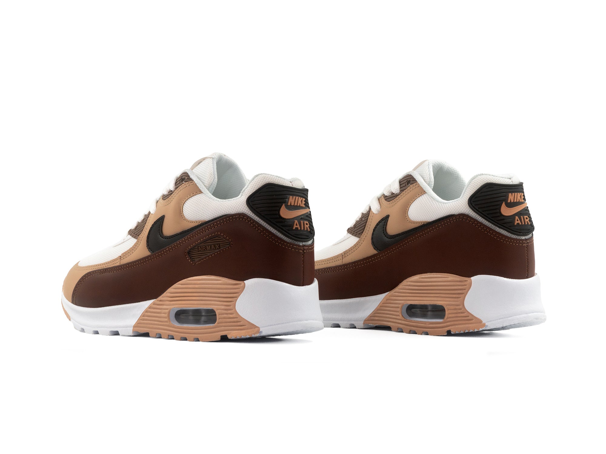 Tenis Max 90 Blanco Chocolate