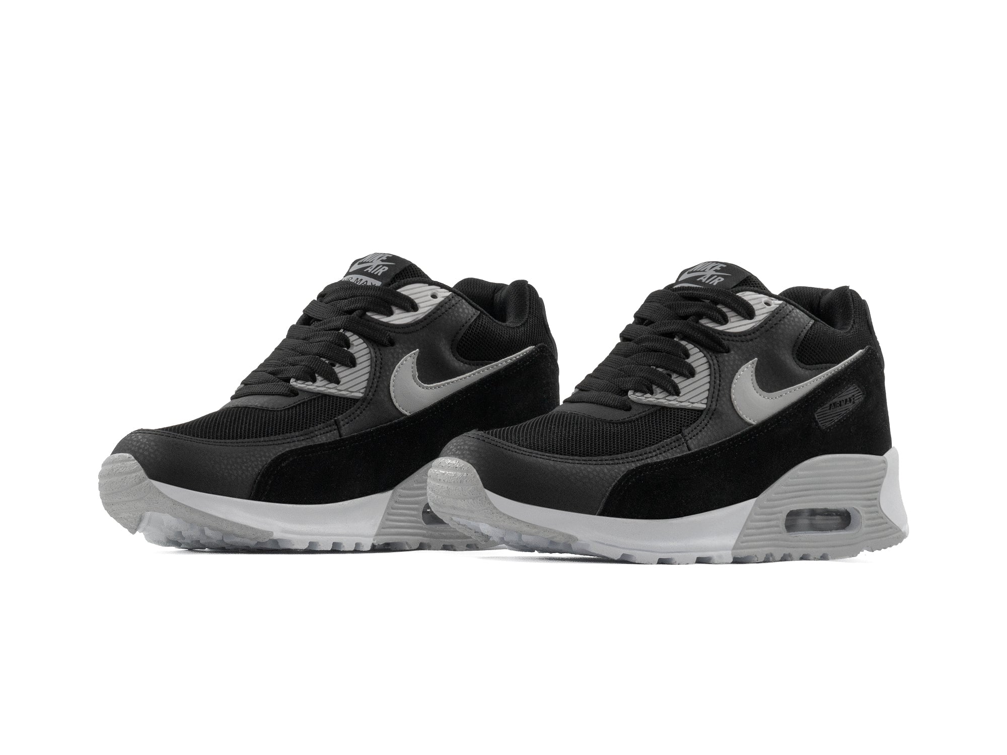 Tenis Max 90 Negro Gris