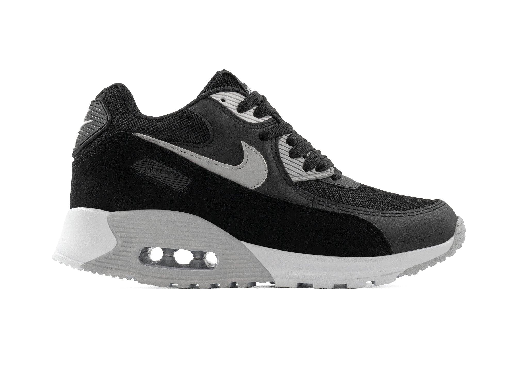 Tenis Max 90 Negro Gris