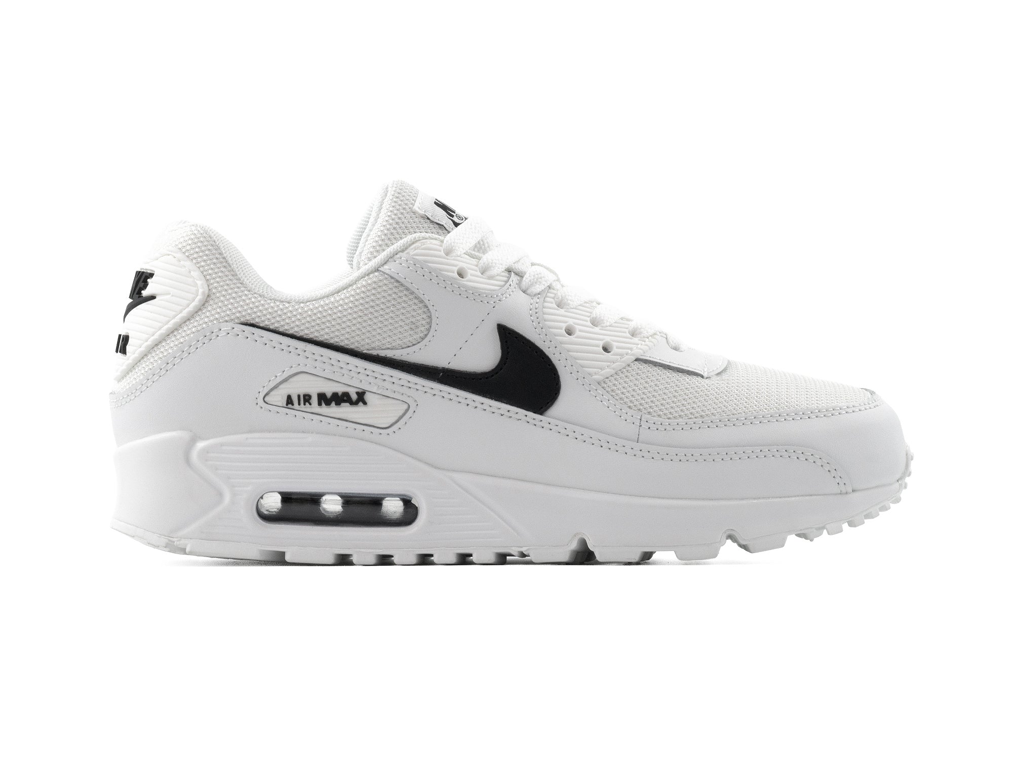 Tenis Max 90 White Black Importado