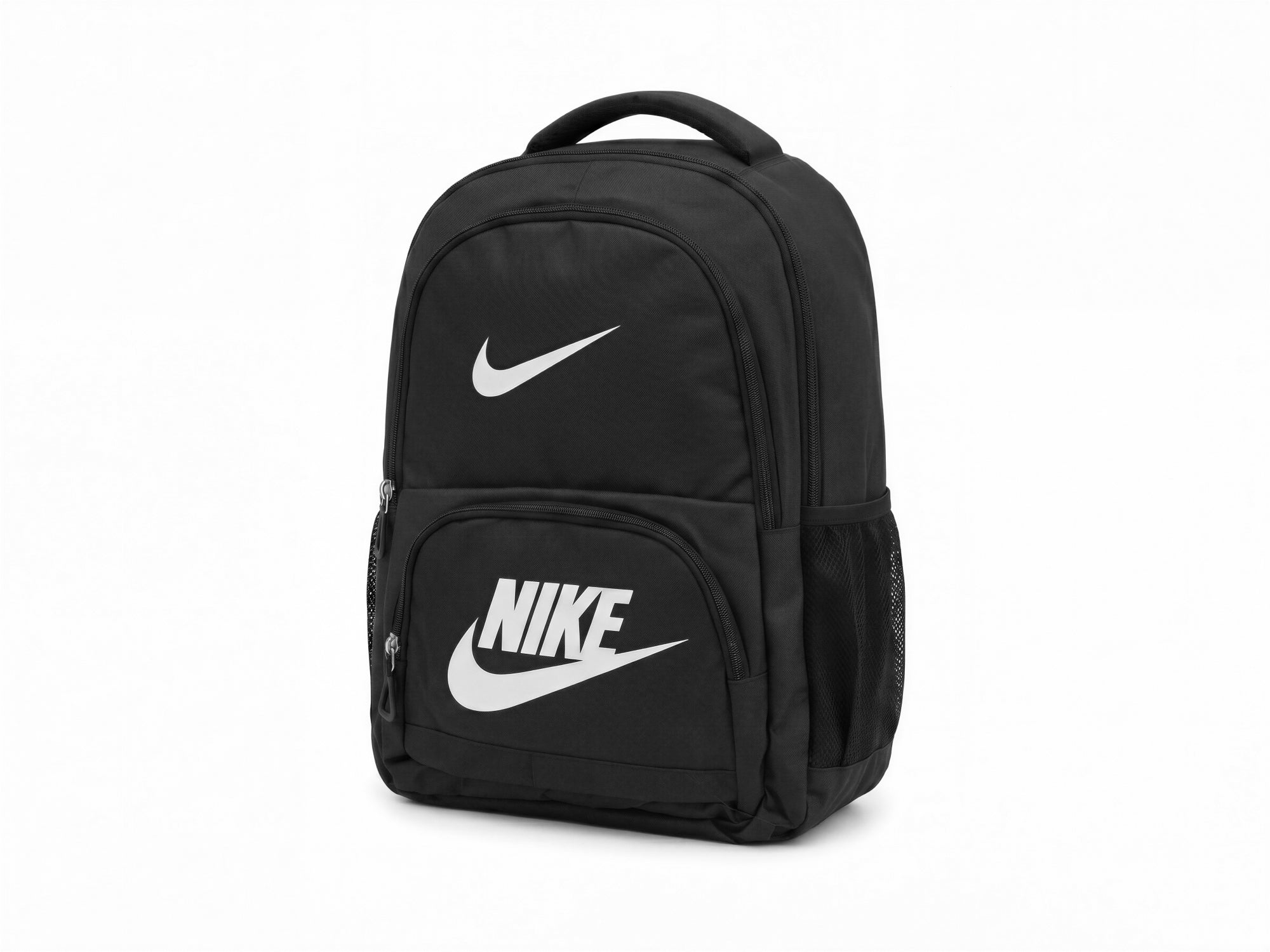 Mochila Nike  Negra Letras Blancas
