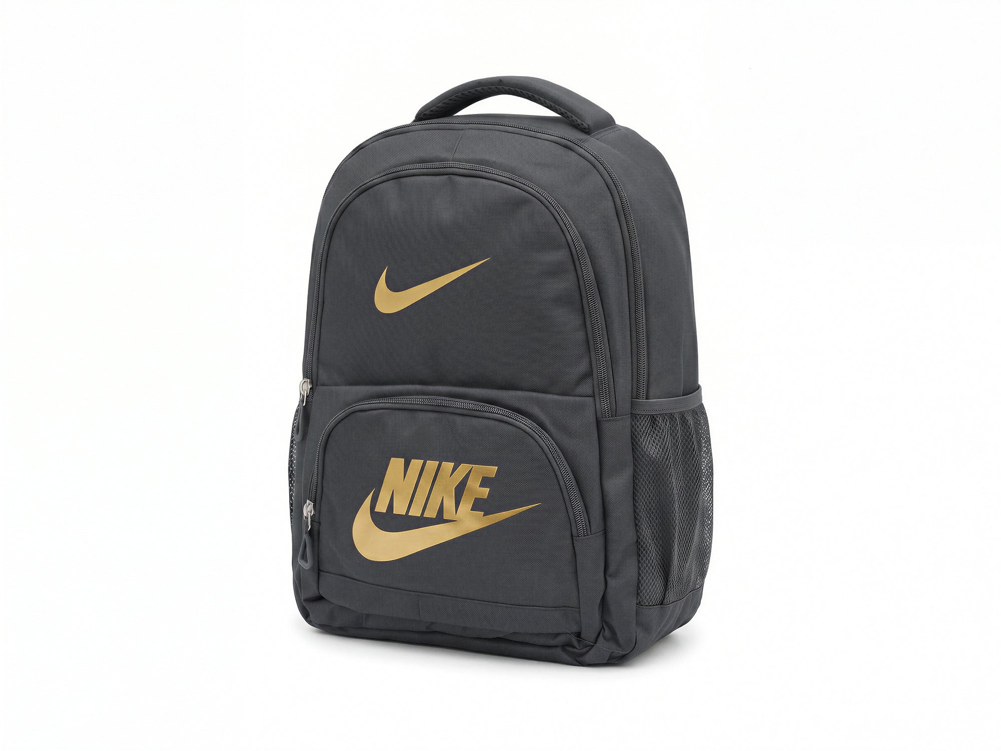 Mochila Nike Negra Letras Doradas