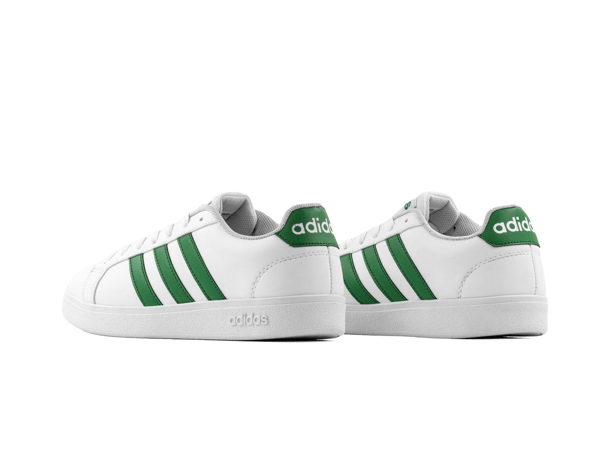 Tenis Neo Grand Court Blanco Verde