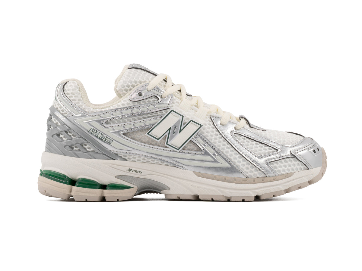 Tenis New Balance 1906R Light Greenish Brown Metallic Silver Importado