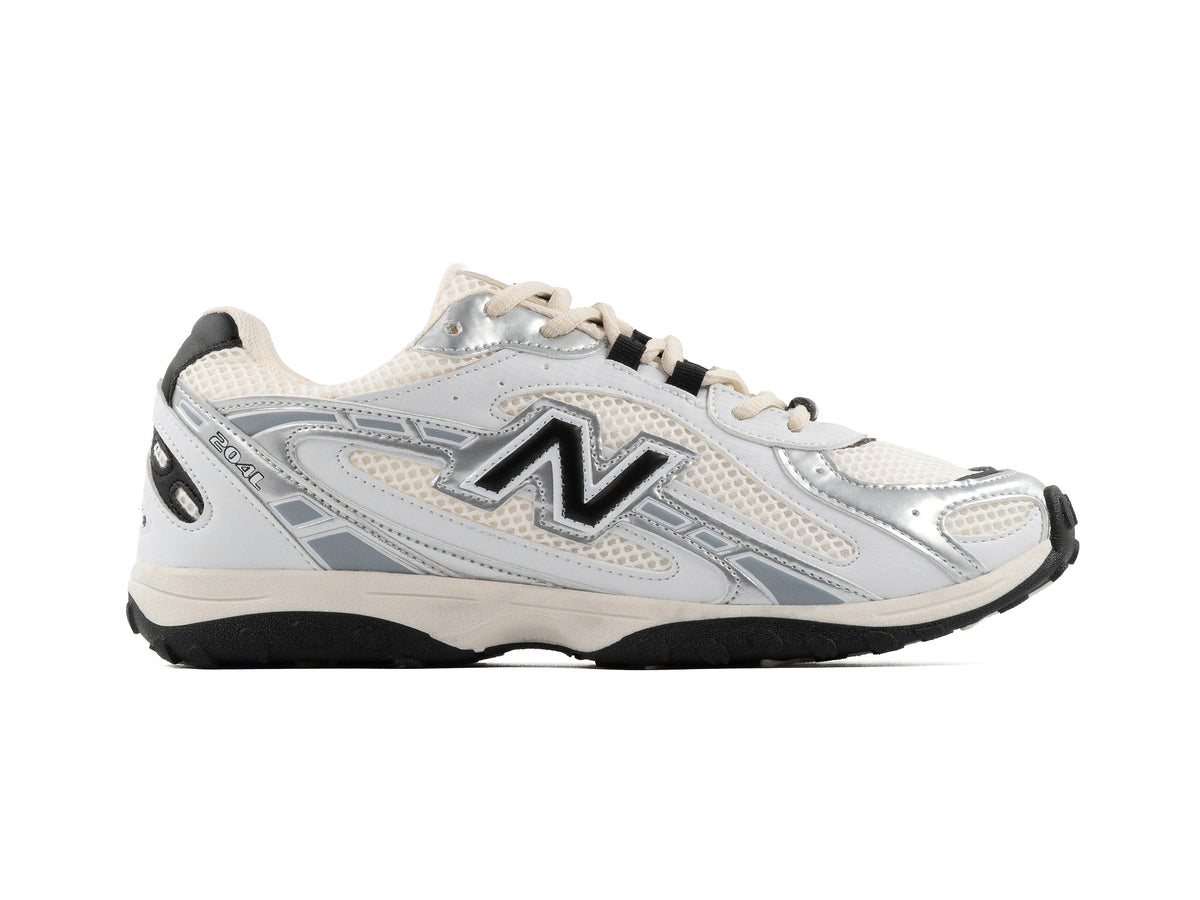 Tenis New Balance 204L Plata Latte Negro 1.1 Premium