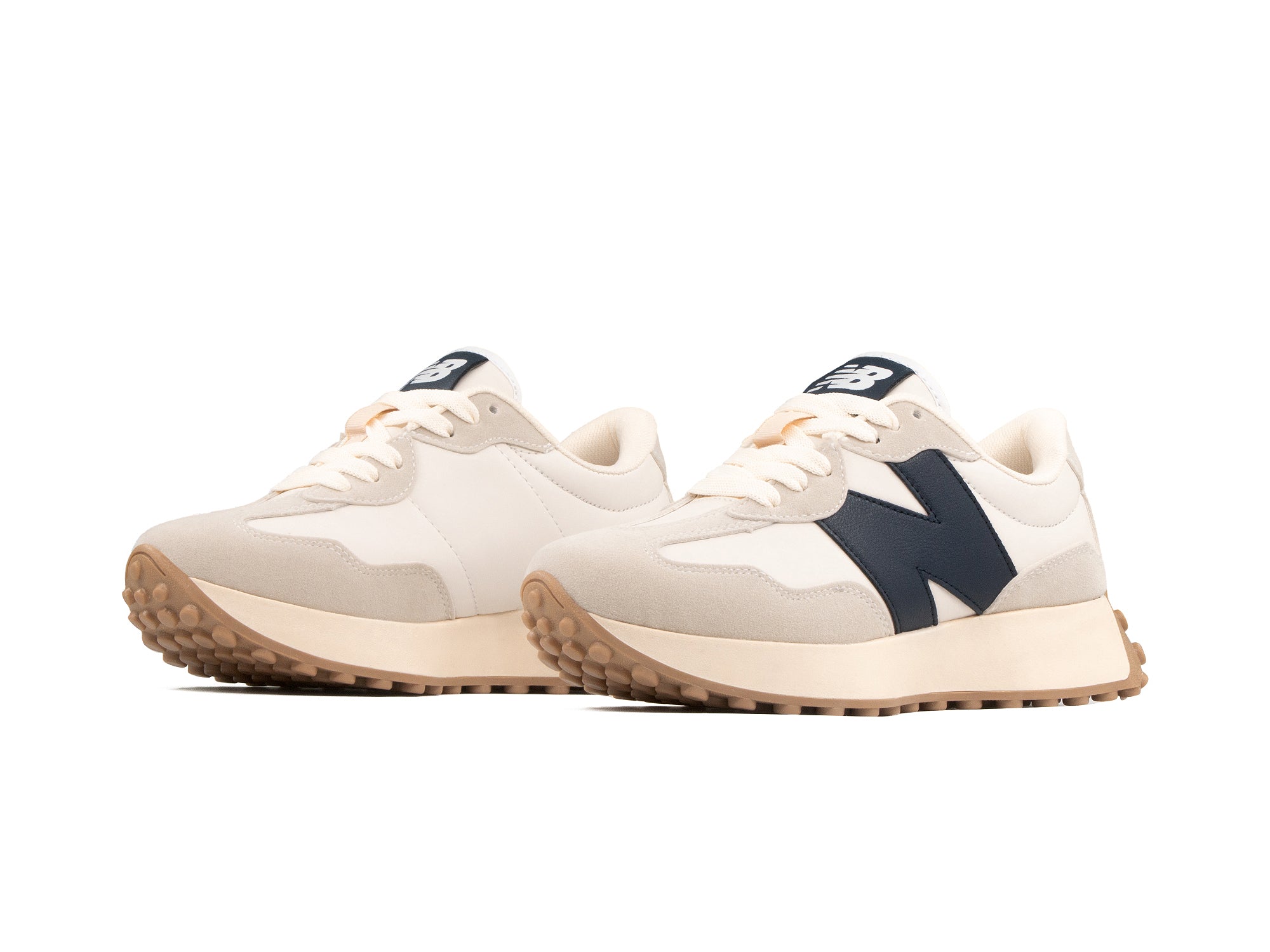 Tenis New Balance 327 Blanco Marino 1.1 Premium