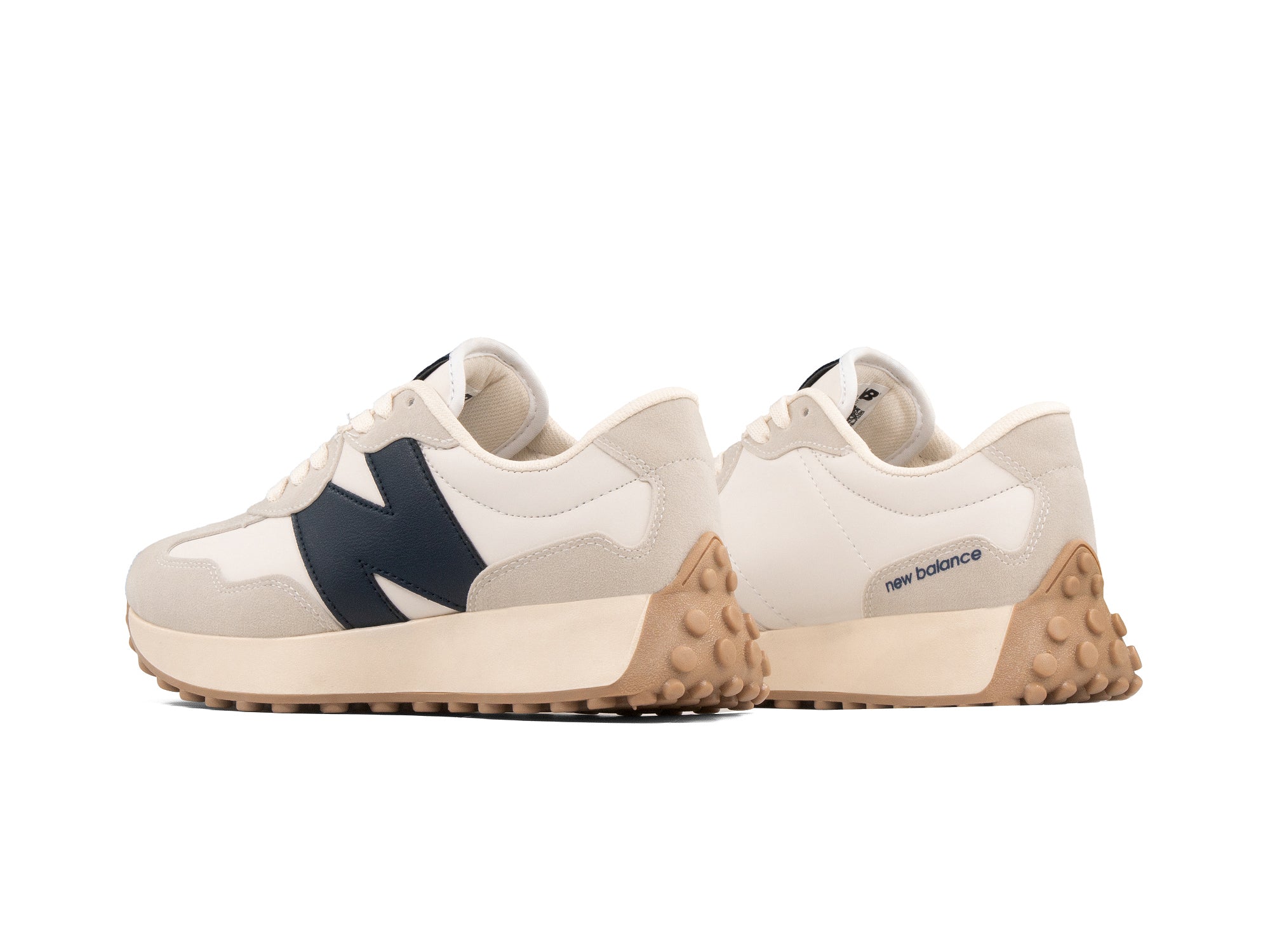 Tenis New Balance 327 Blanco Marino 1.1 Premium