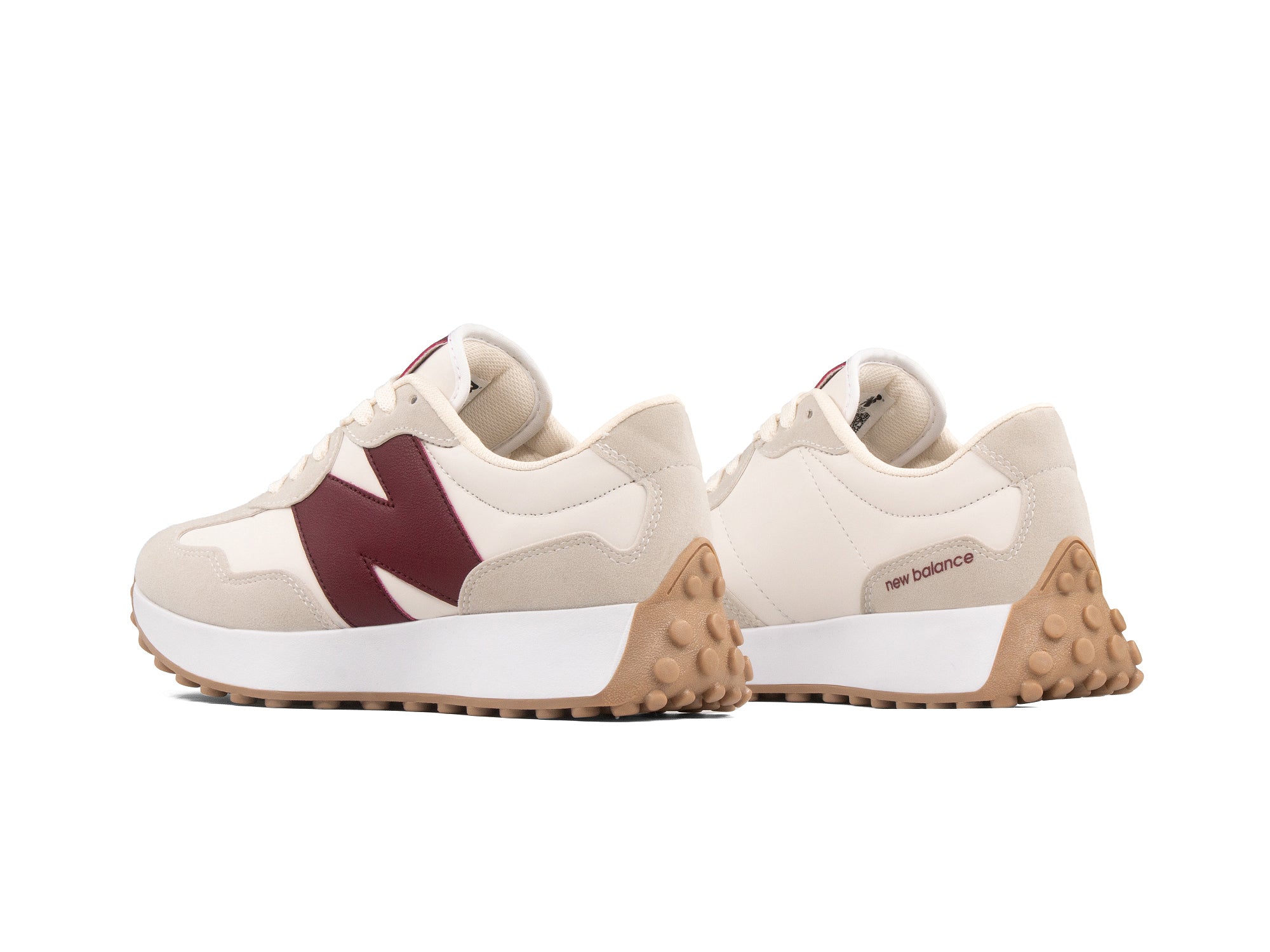 Tenis New Balance 327 Blanco Vino 1.1 Premium
