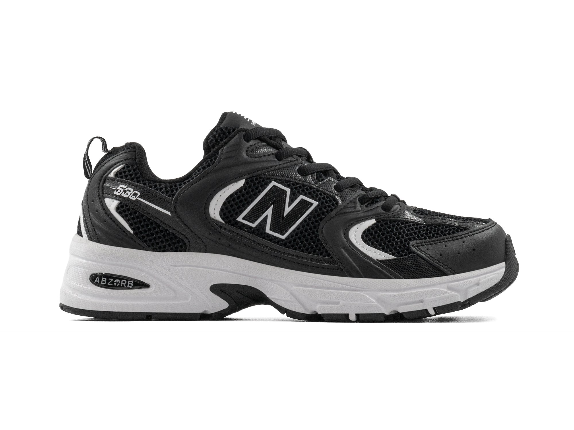 Tenis New Balance 530 Black White Importado