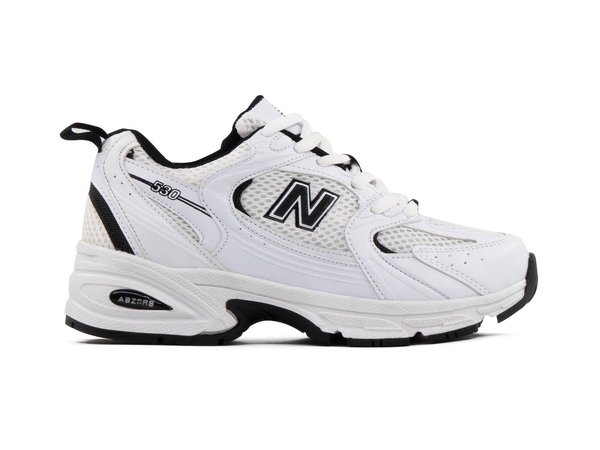 Tenis New Balance 530 Blanco Negro 1.1 Premium
