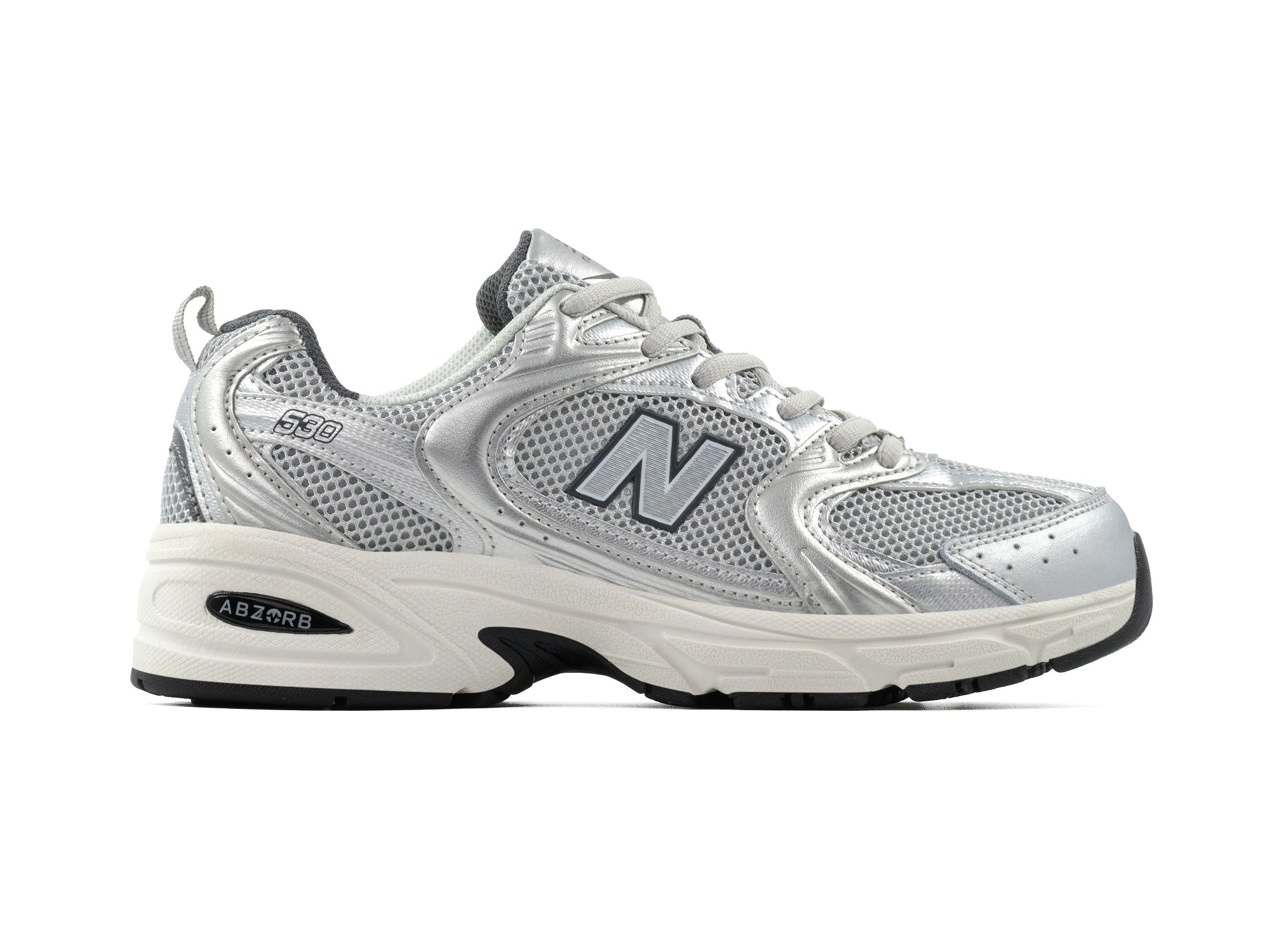 Tenis New Balance 530 Grey Metalic Silver Importado