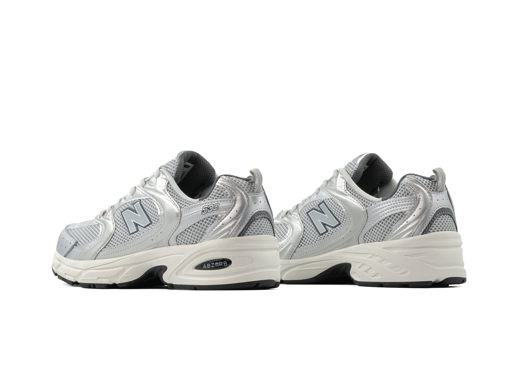 Tenis New Balance 530 Grey Metalic Silver Importado