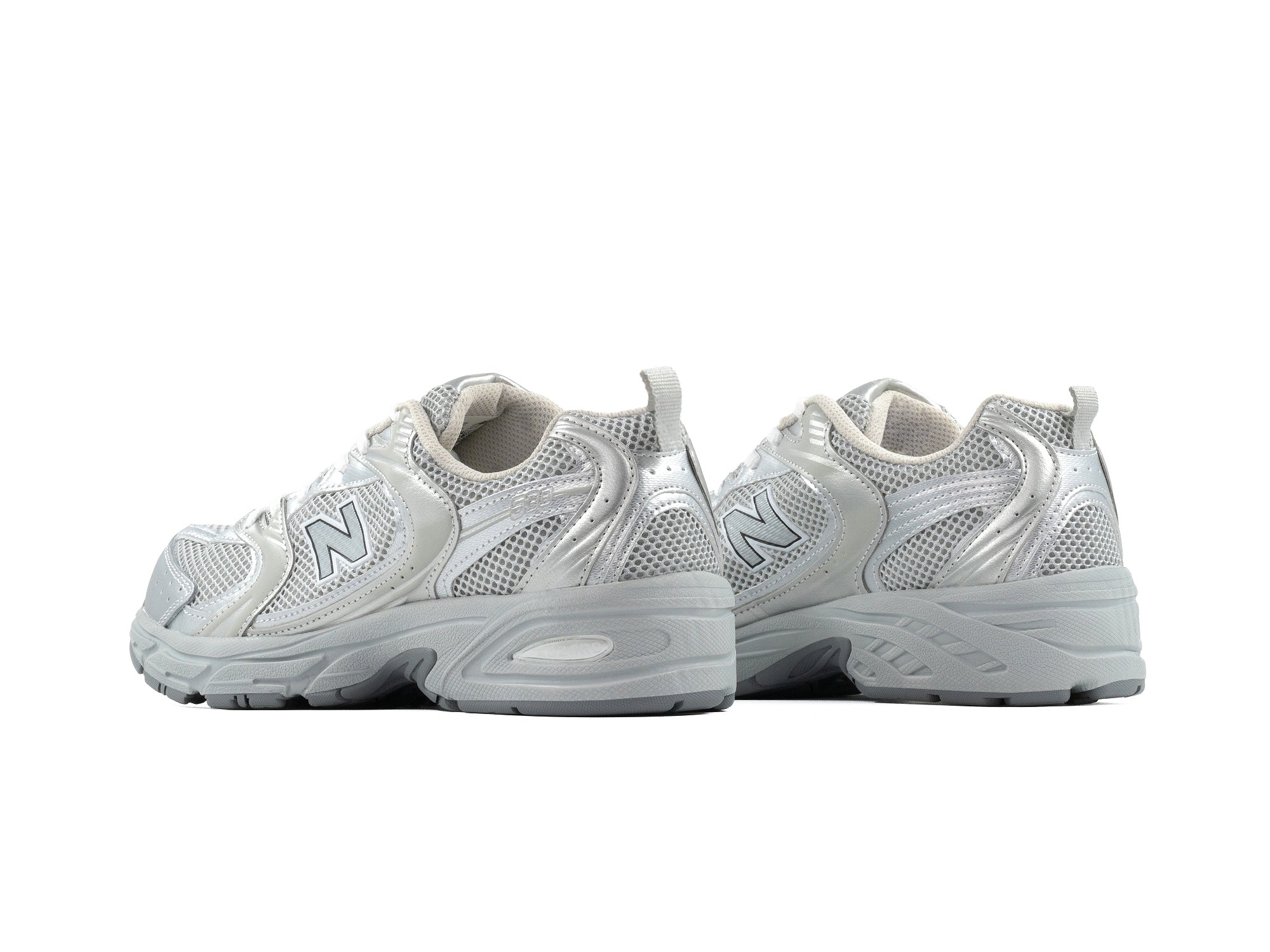 Tenis New Balance 530 Silver Metallic Importado