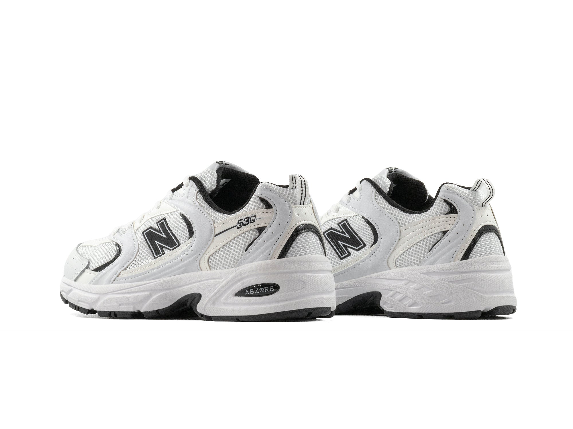 Tenis New Balance 530 White Black Importado