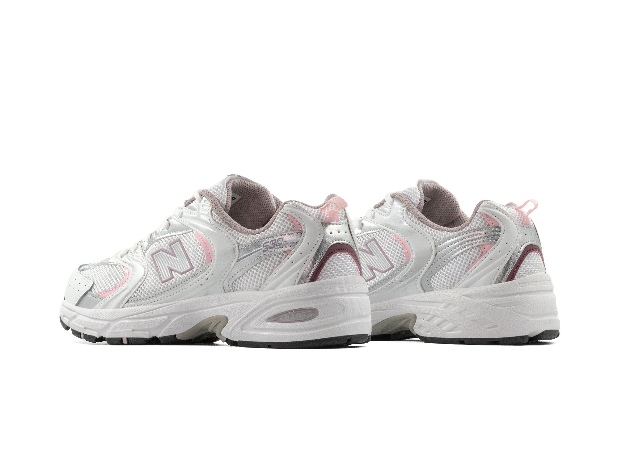 Tenis New Balance 530 White Silver Ice Wine Importado