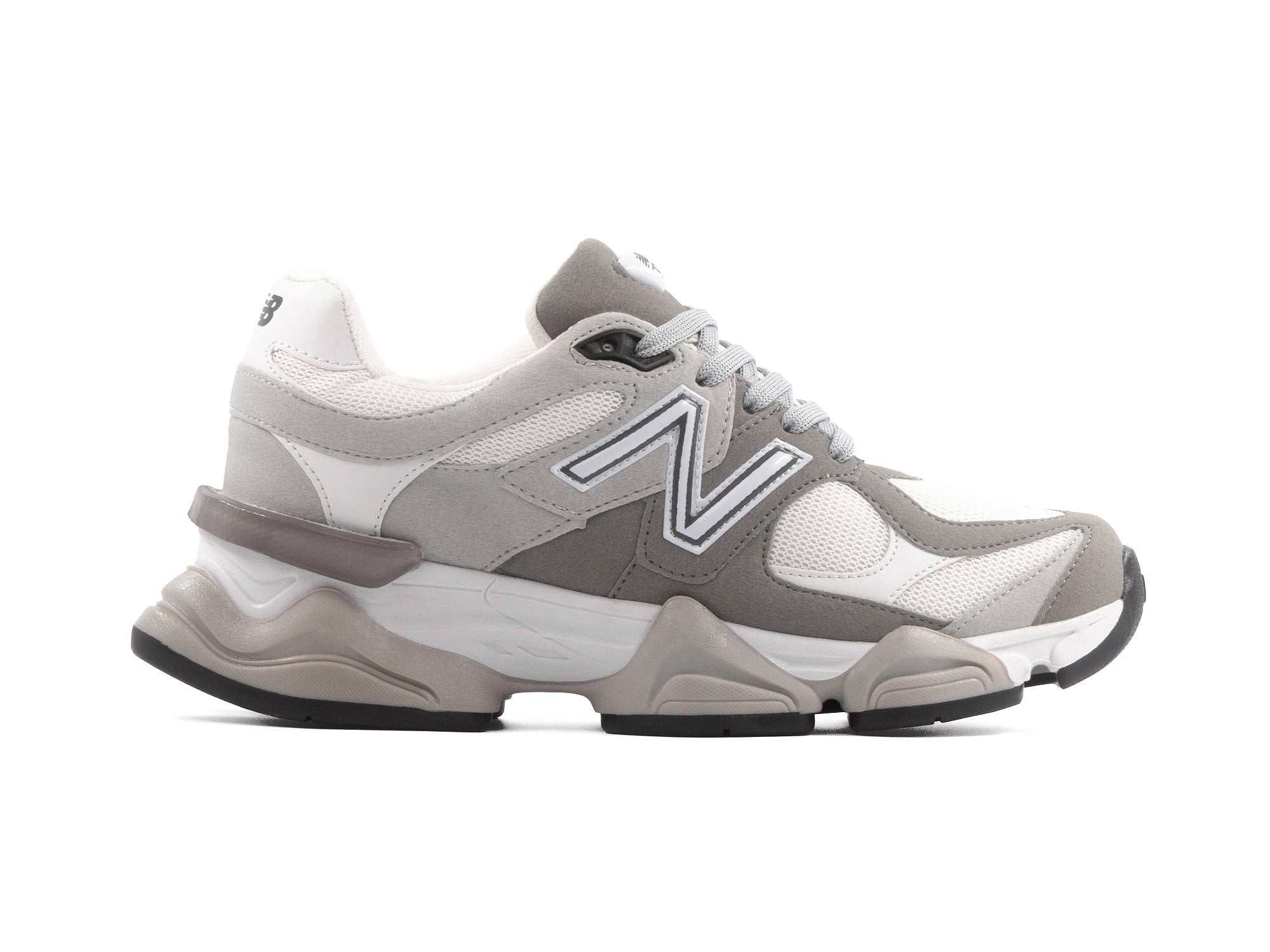 Tenis New Balance 9060 Blanco Oxford Gris