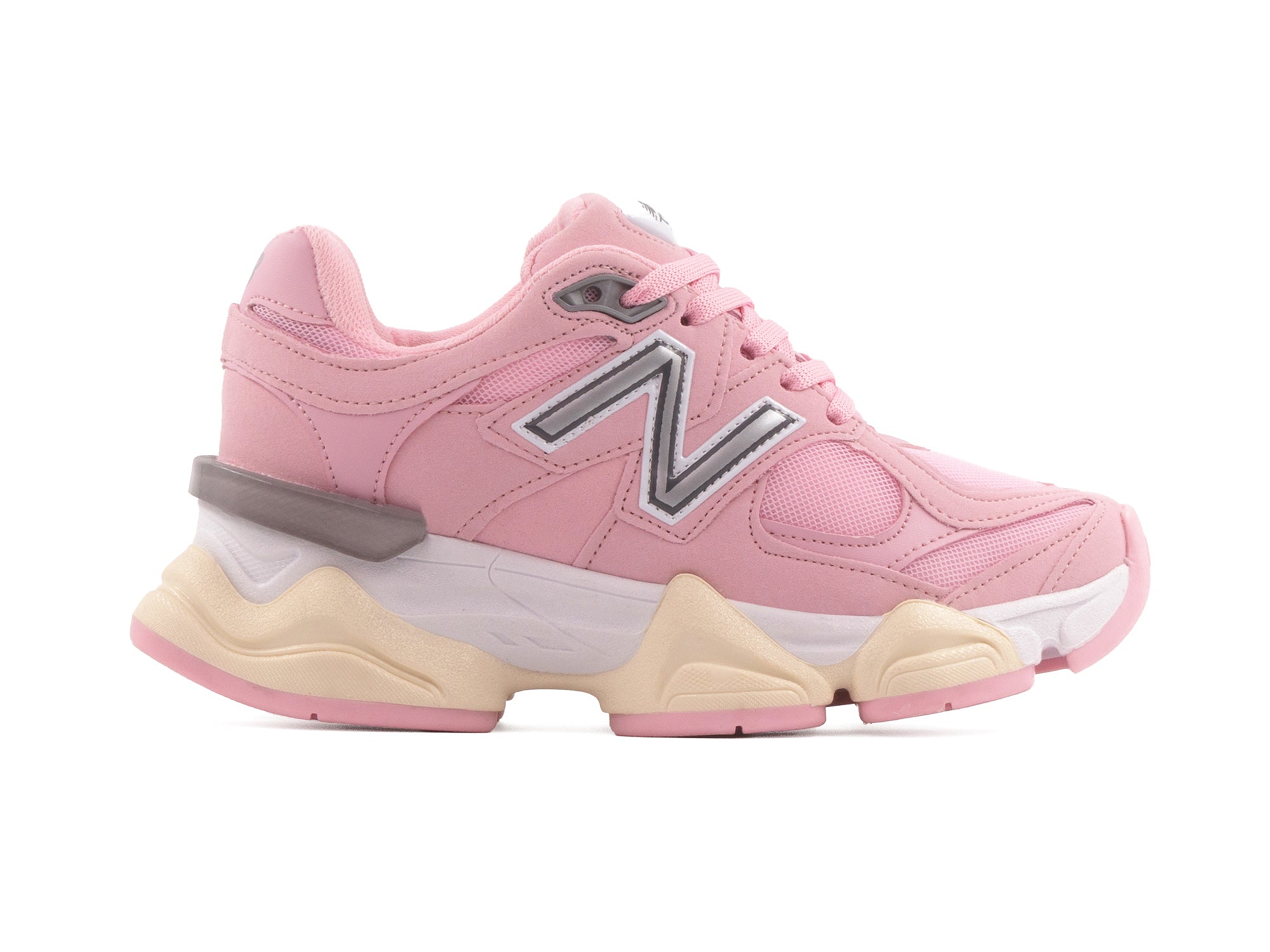 Tenis New Balance 9060 Rosa Gris