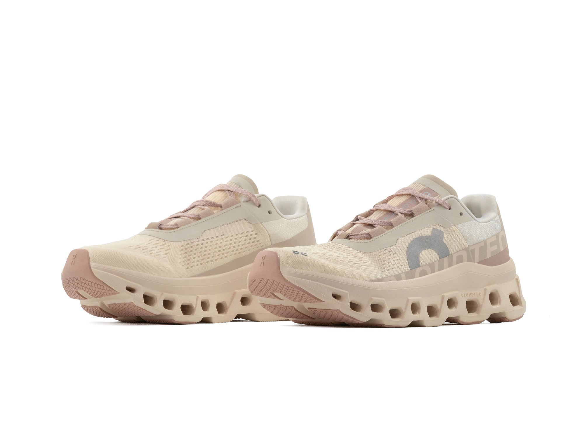 Tenis On Cloud Monster Rosa Neutro Importado