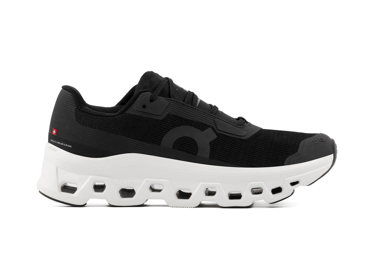Tenis On Cloudmonster Void Negro Blanco Importado