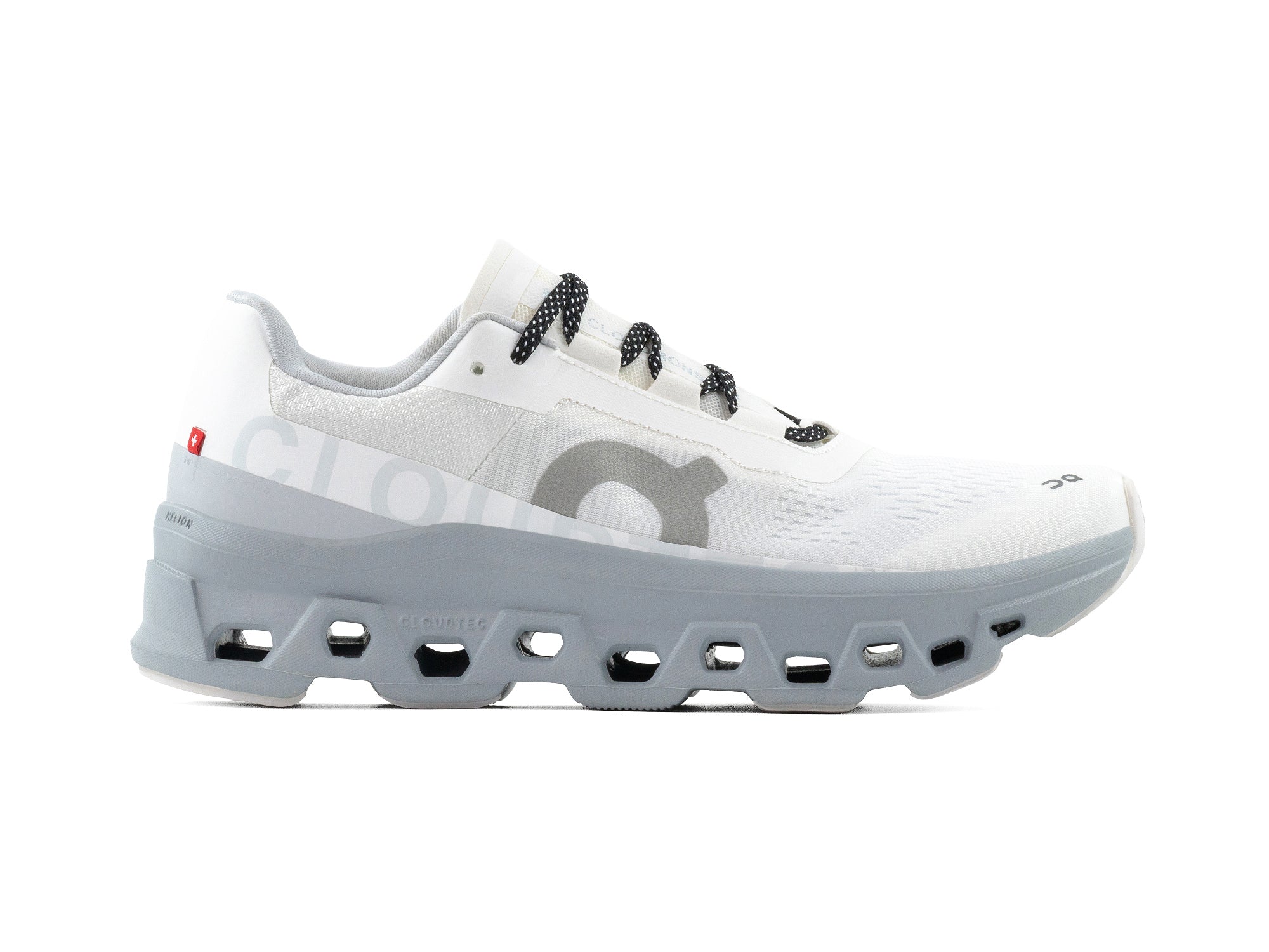 Tenis On Cloud Monster White Glacier Importado