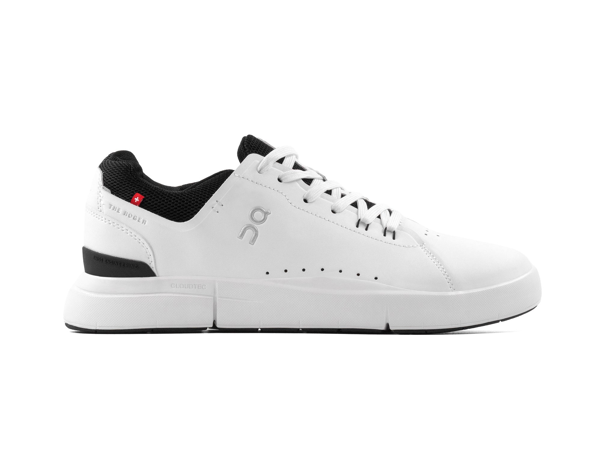 Tenis On The Roger Advantage Blanco Negro Importado