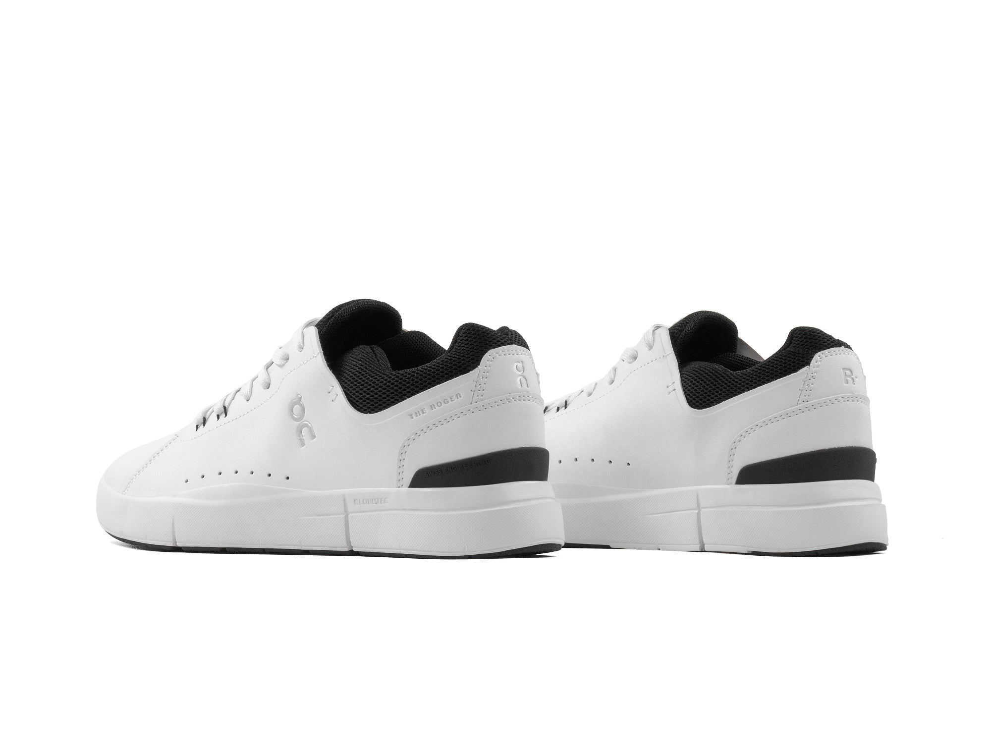 Tenis On The Roger Advantage Blanco Negro Importado