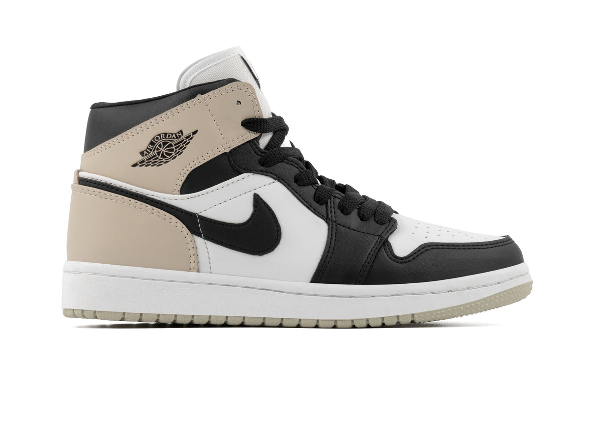 Tenis Retro 1 Beige Negro