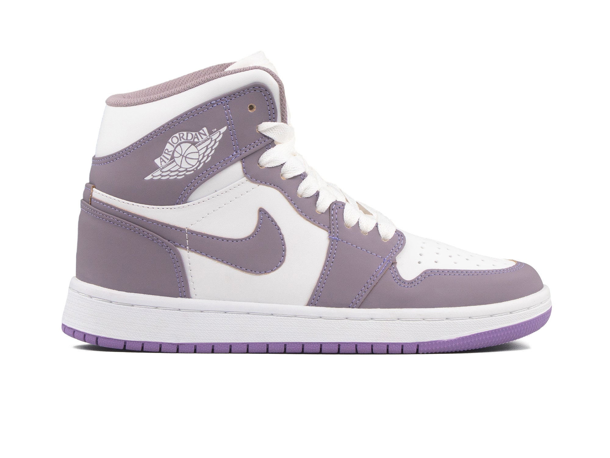 Tenis Retro 1 Blanco Lila