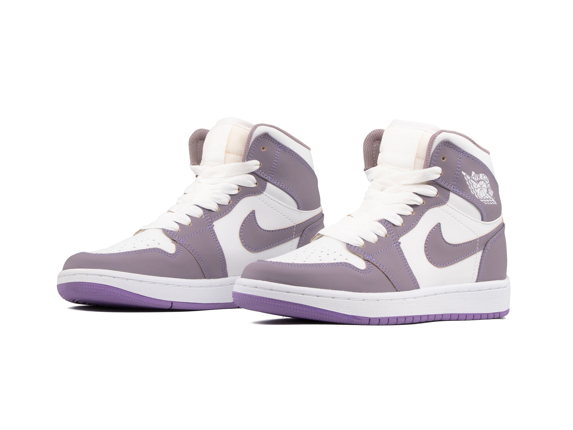 Tenis Retro 1 Blanco Lila