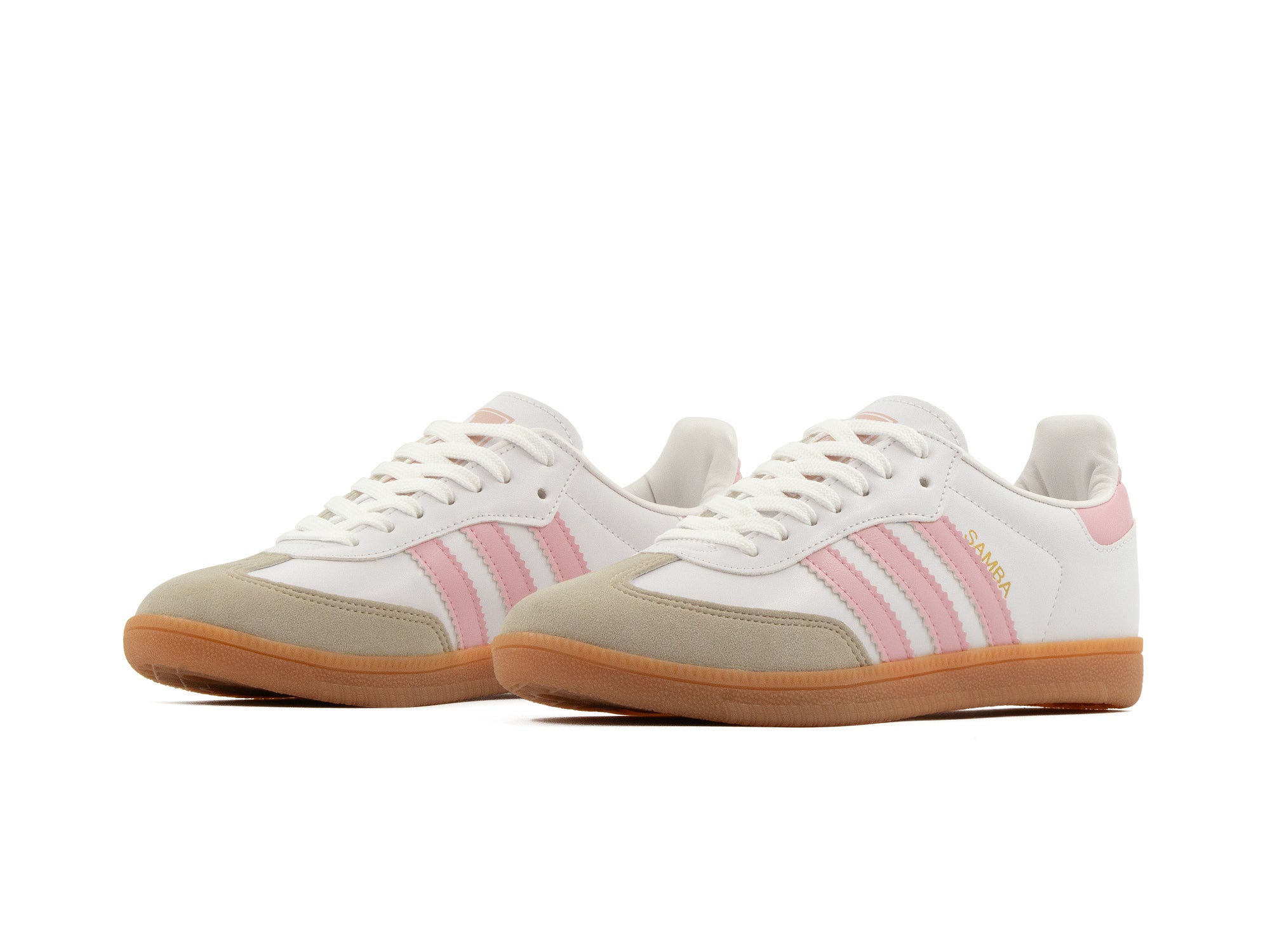 Tenis Samba Blanco Rosa