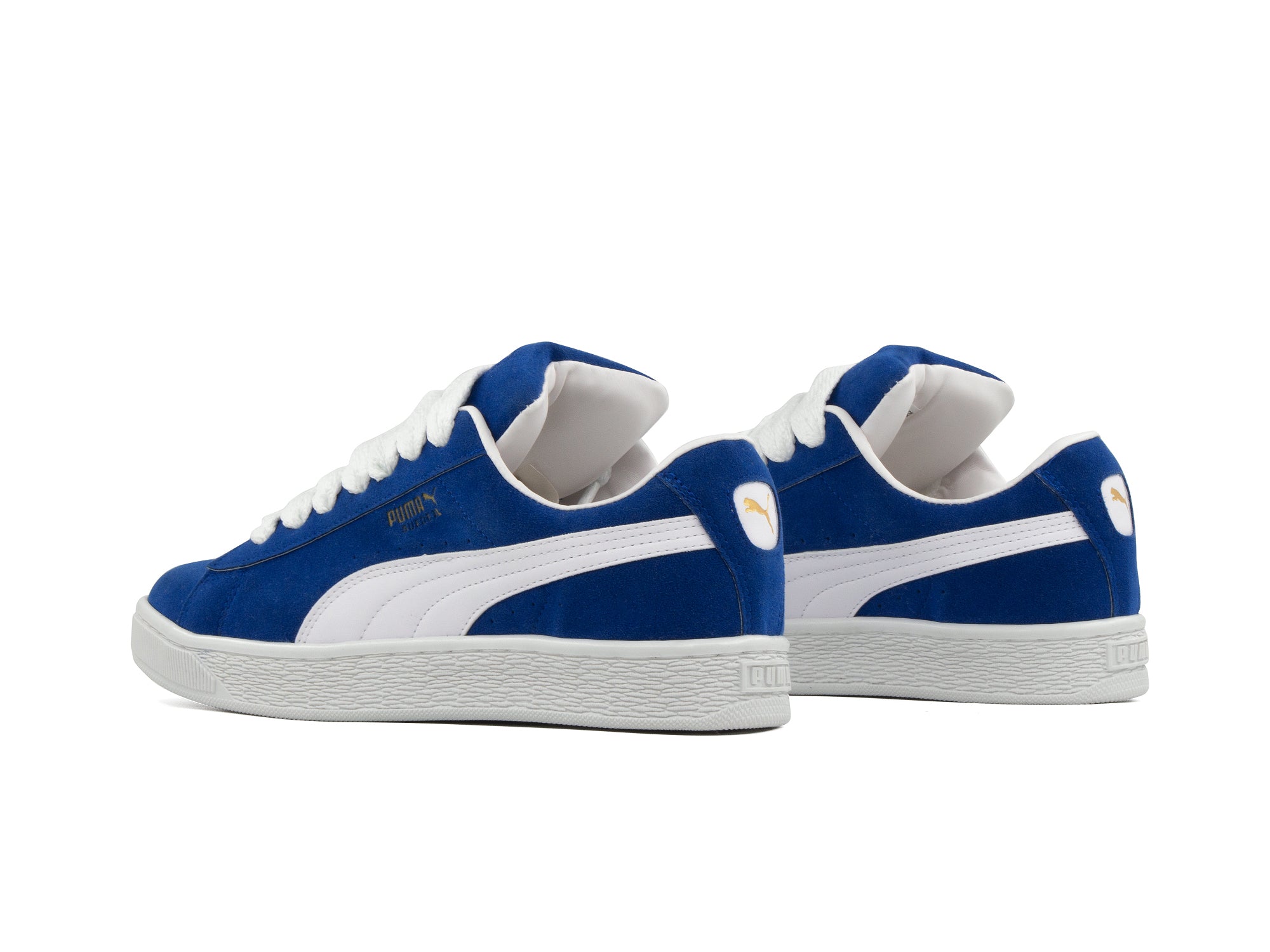Tenis Suede XL Azul Blanco 1.1 Premium