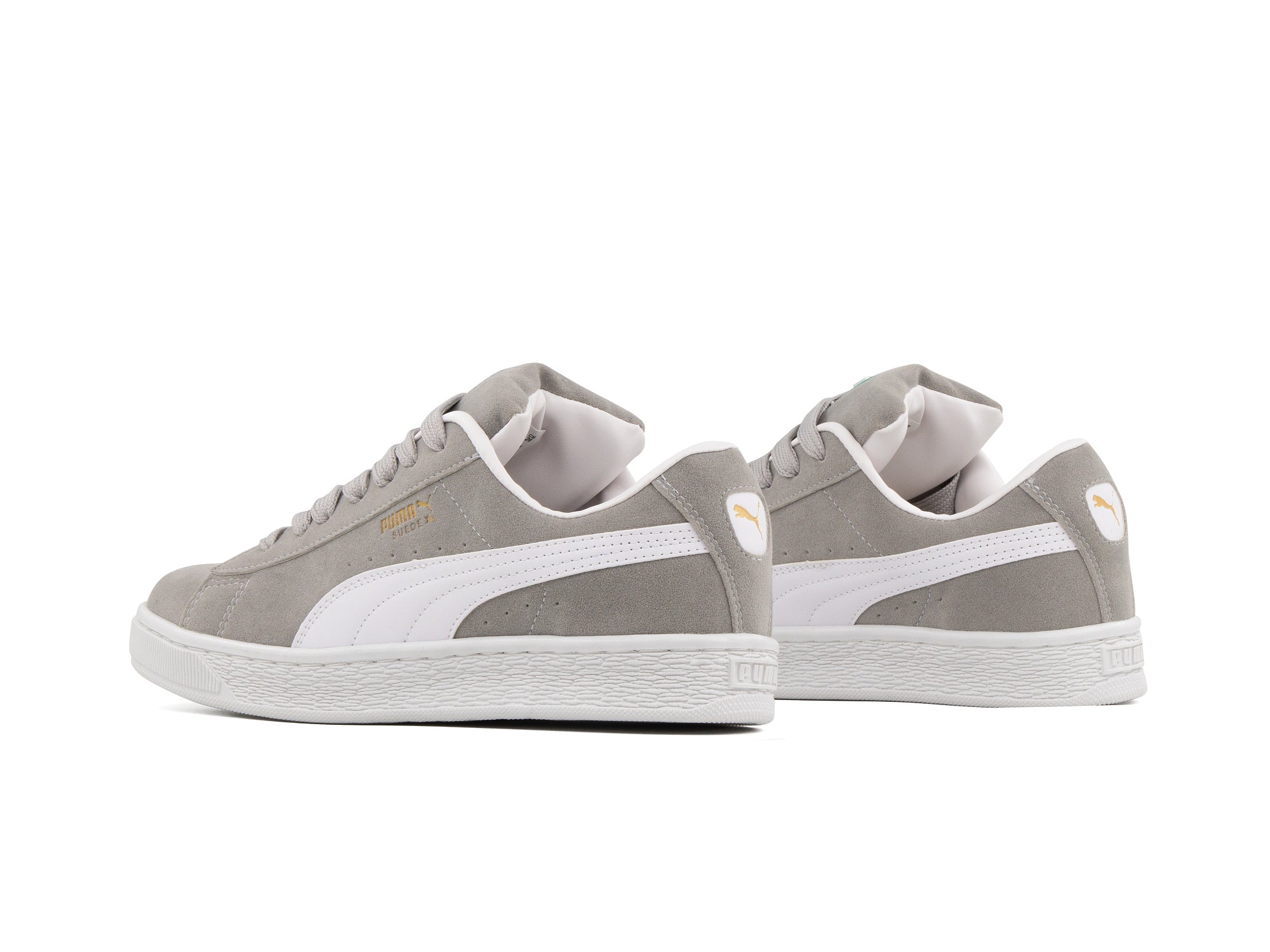 Tenis Suede XL Gris Blanco 1.1 Premium