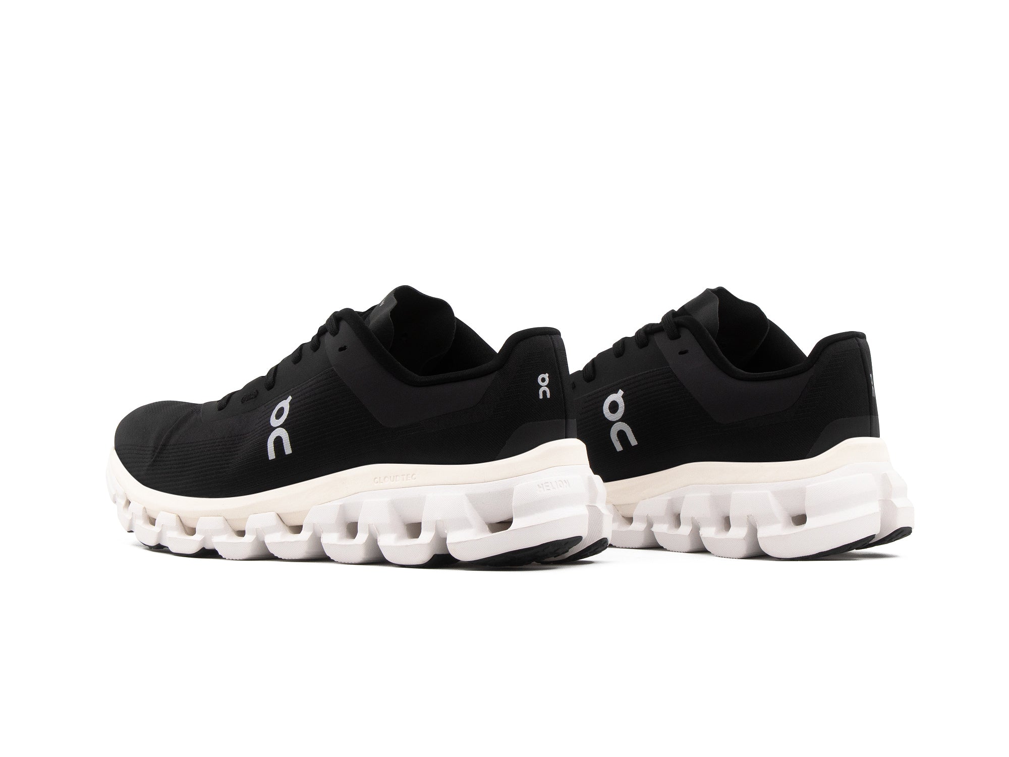 Tenis On Cloud Flow 4 Negro Blanco Importado