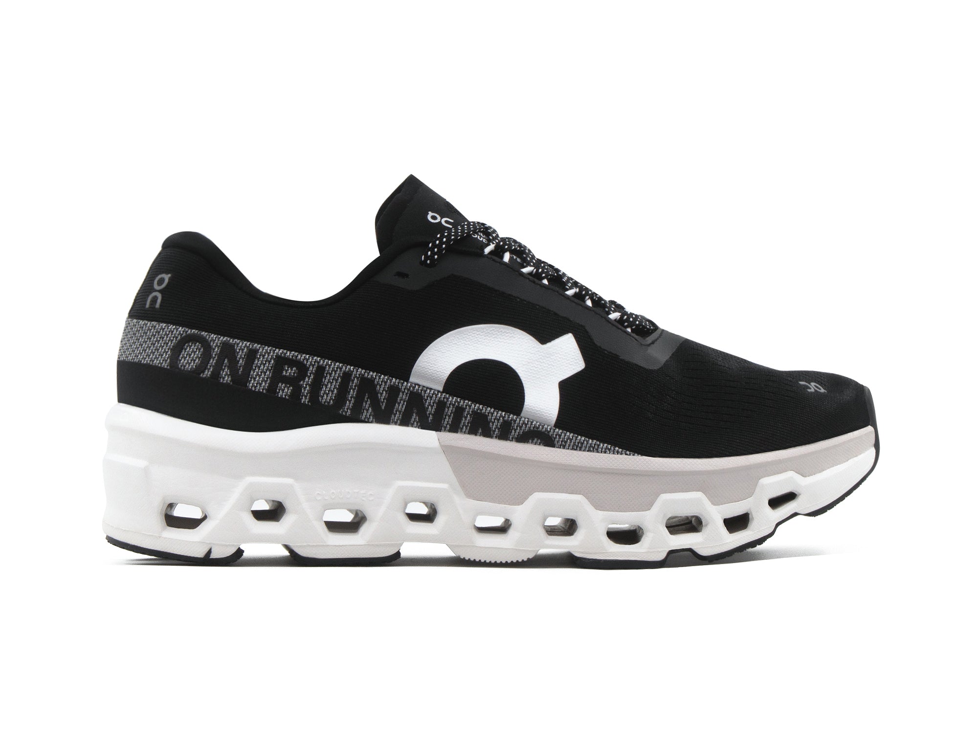 Tenis On Cloud Monster 2 Negro Blanco Importado