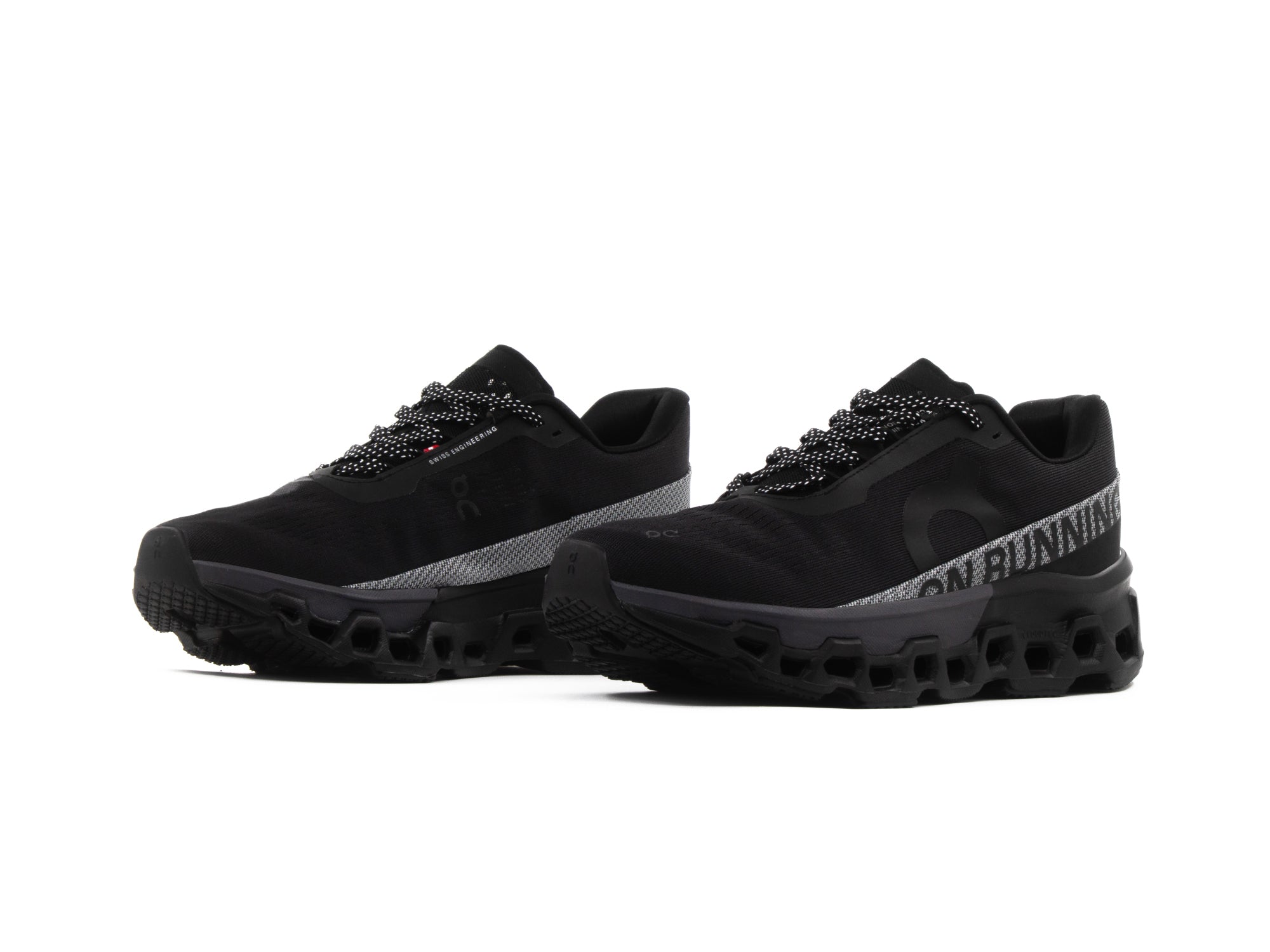 Tenis On Cloud Monster 2 Negro Importado