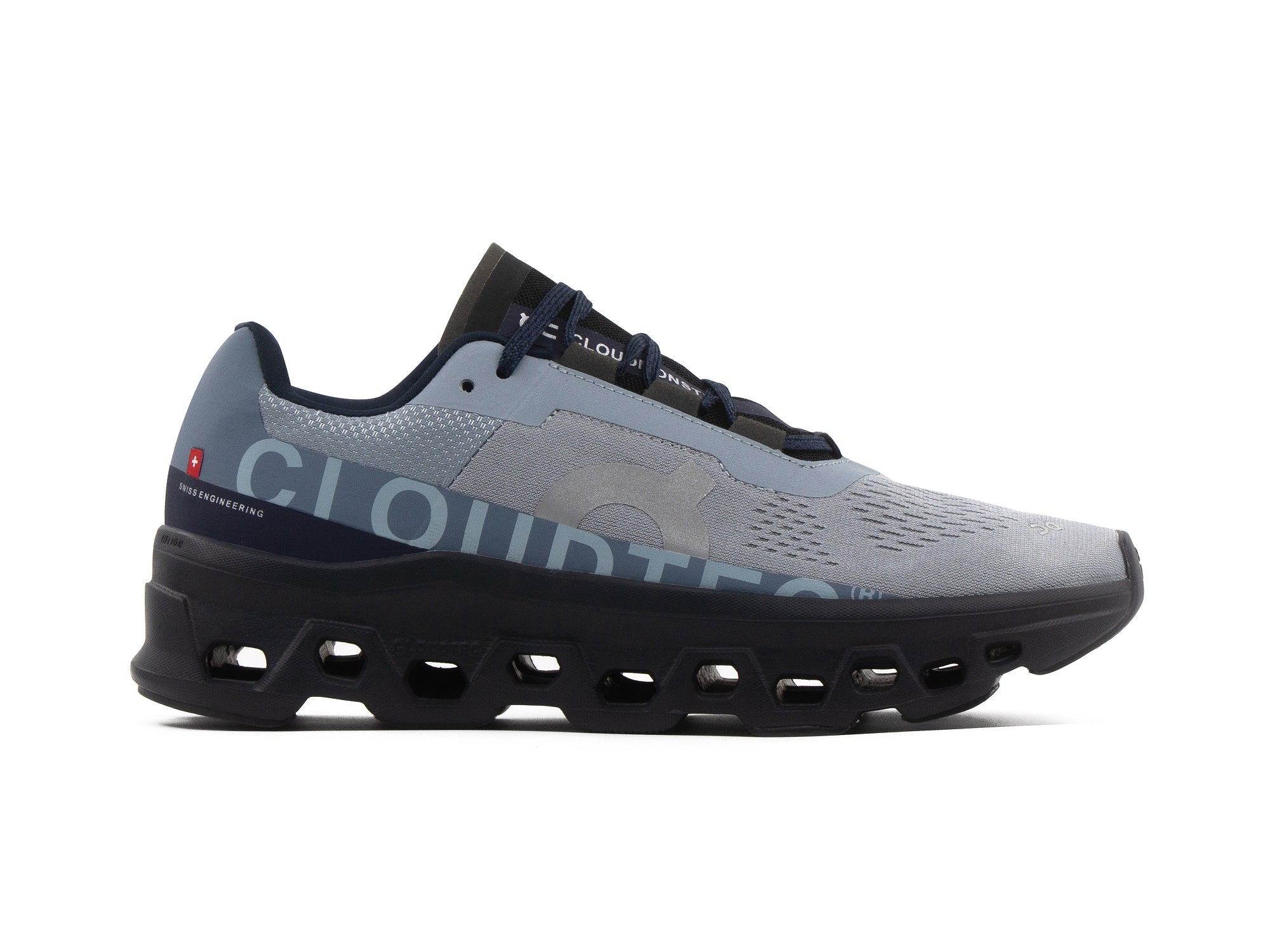 Tenis On Cloud Monster Azul Acero Importado