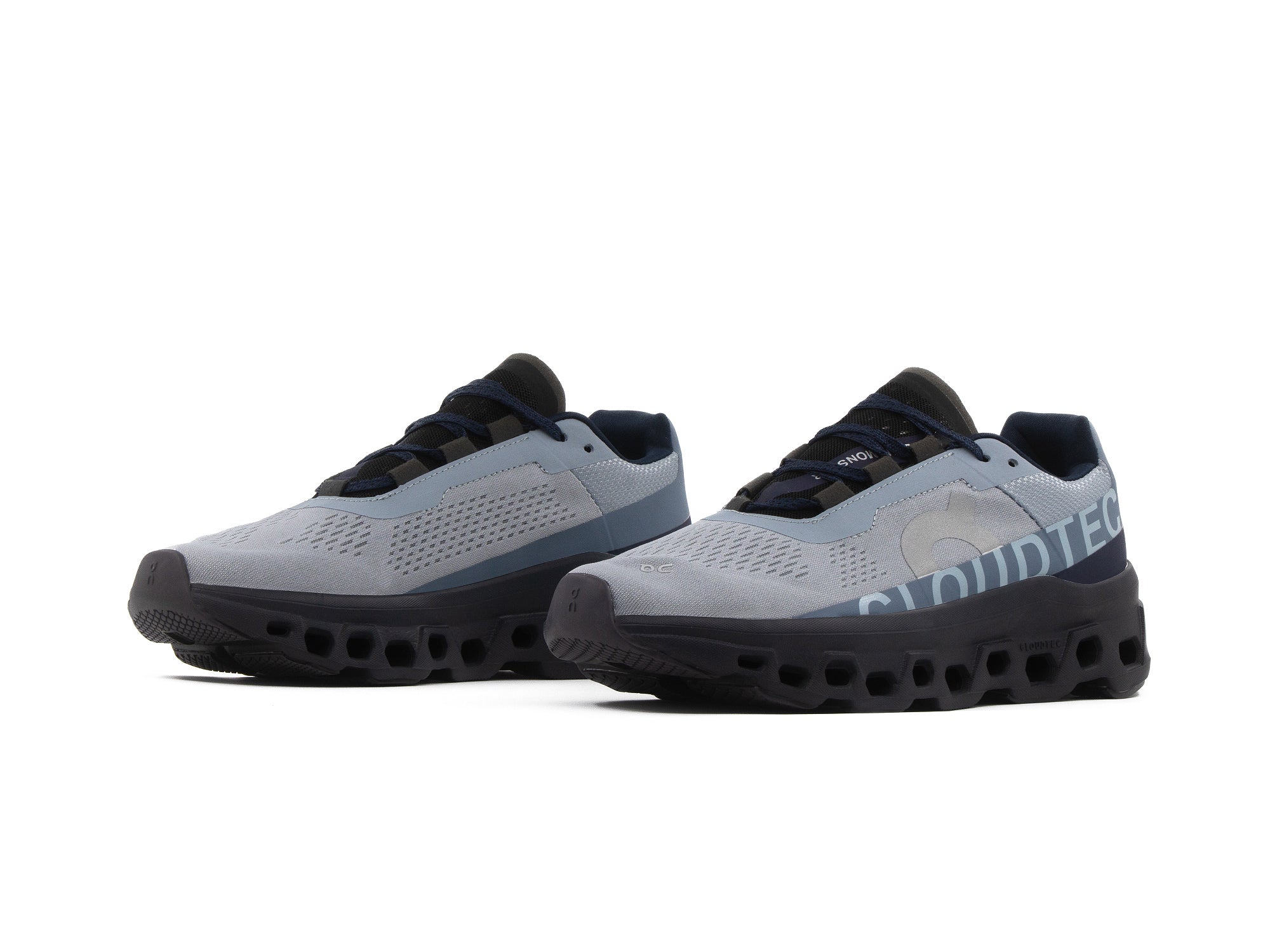 Tenis On Cloud Monster Azul Acero Importado