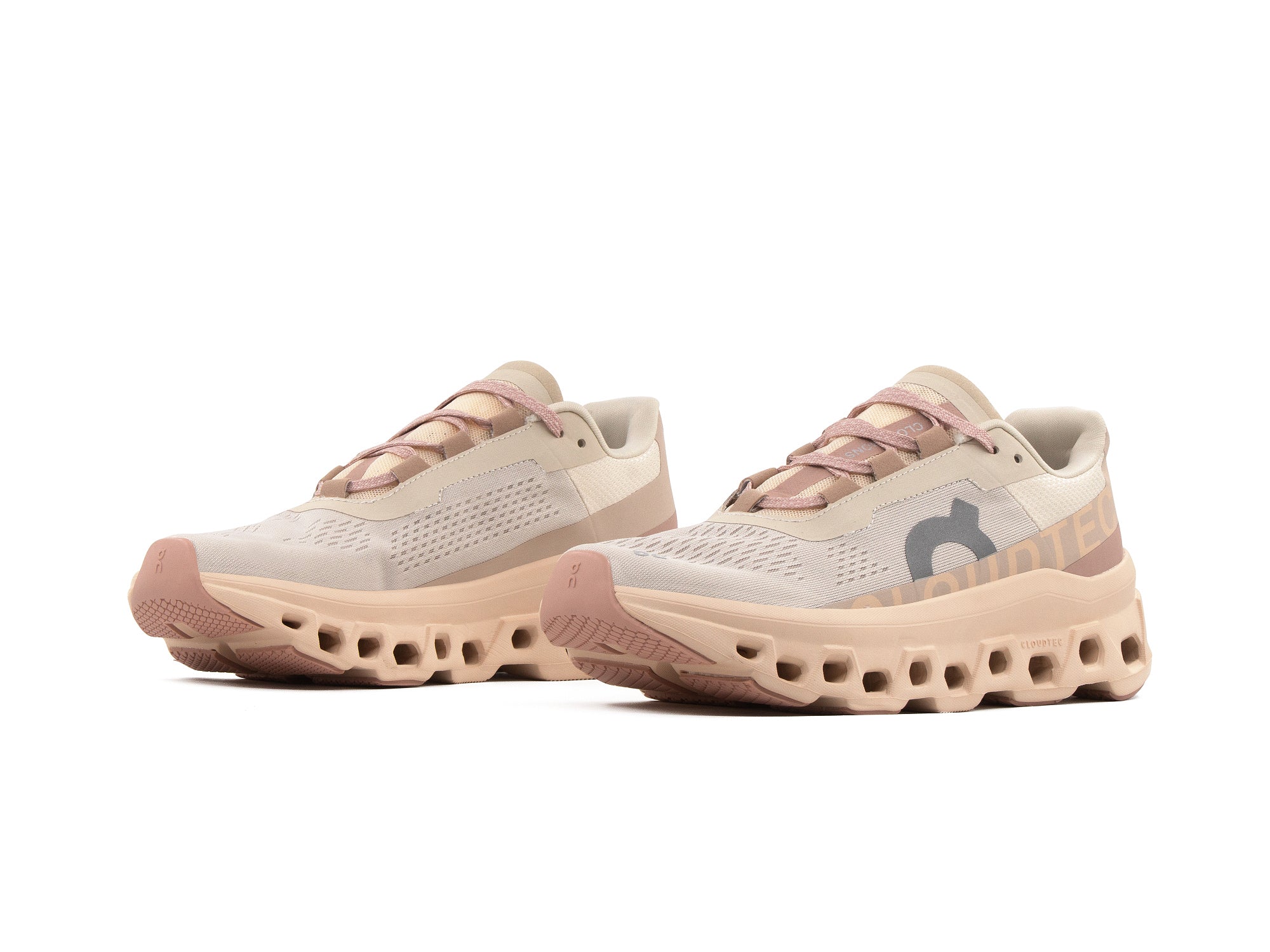 Tenis On Cloud Monster Rosa Neutro Importado