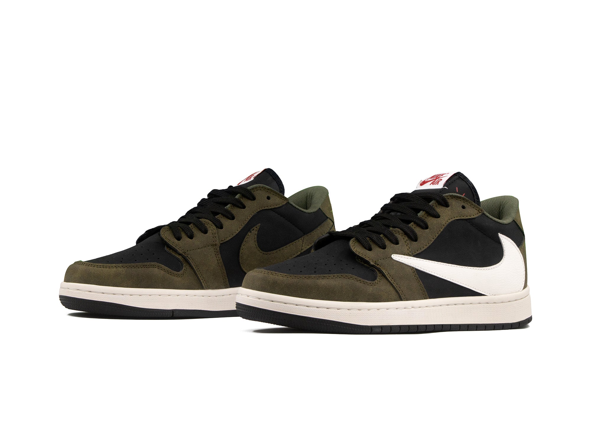 Tenis Travis Low Black Olive