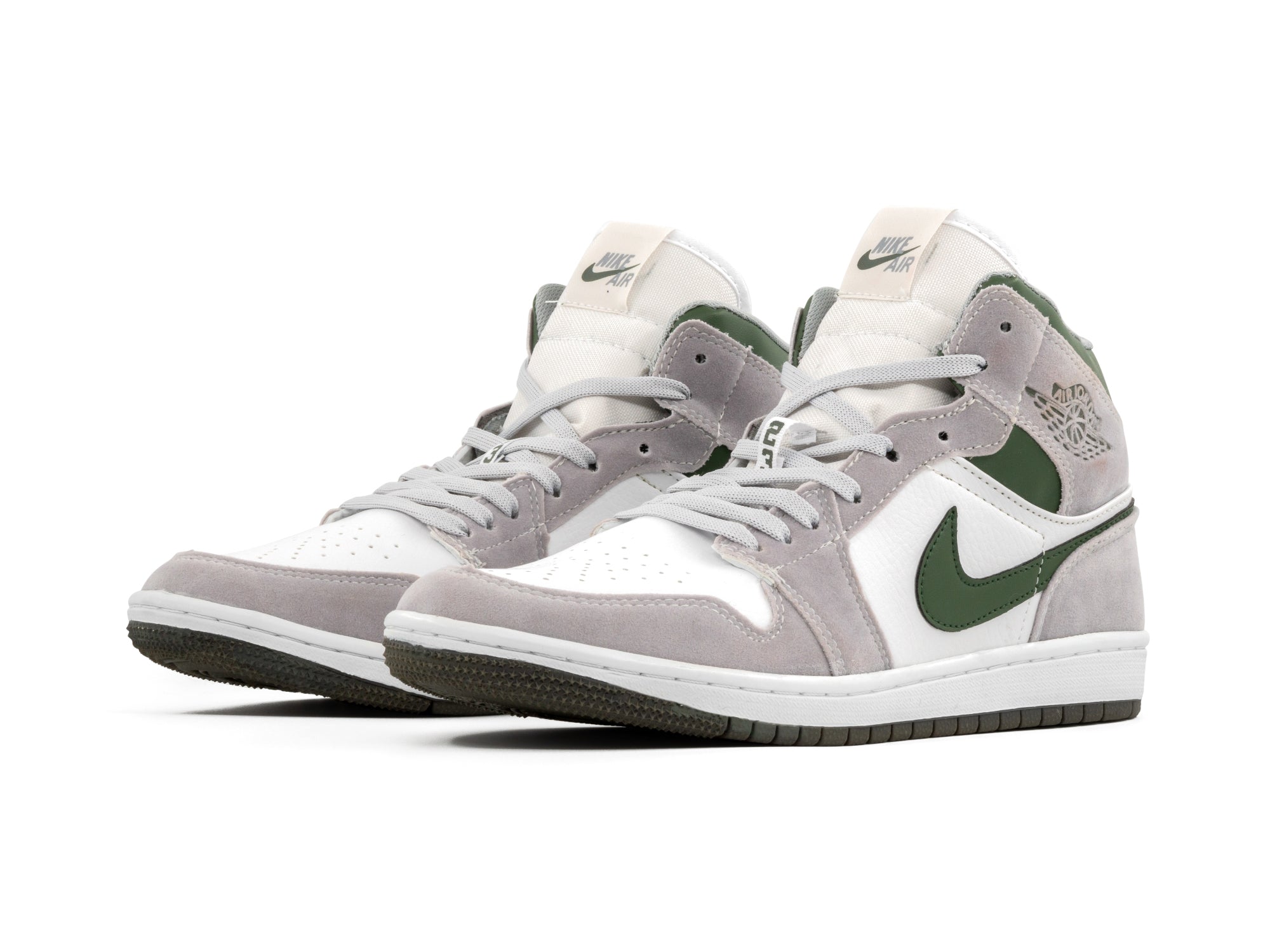 Tenis Retro 1 Dakar Gris Verde